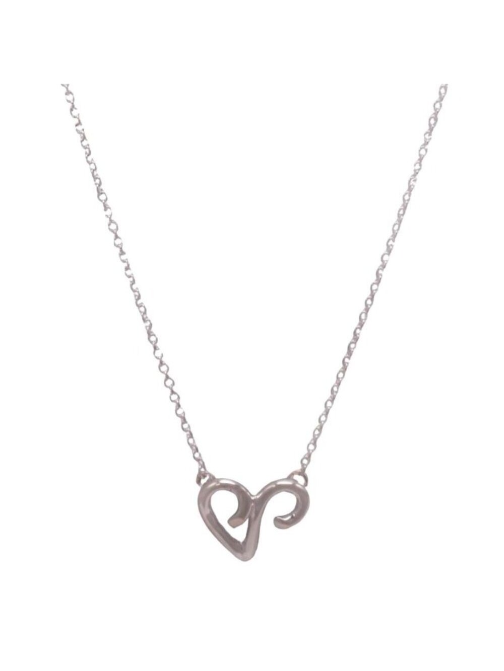 Tiffany & Co New Aries Necklace Zodiac Silver